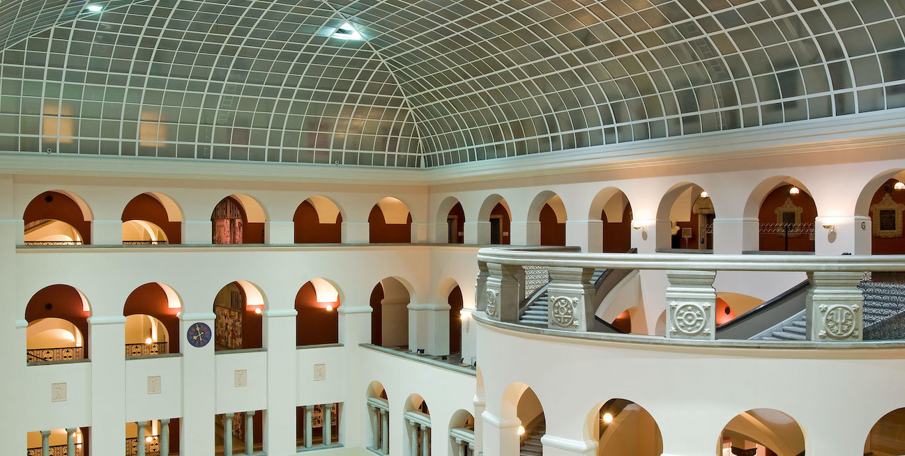 Atrium in the UZH main building